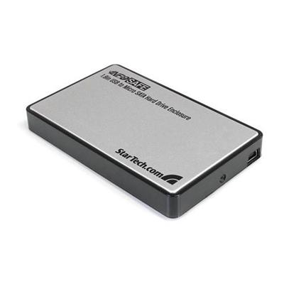 1.8in USB to Micro SATA Hard Drive Enclosure - storage enclosure - SATA-150 - Hi-Speed USB