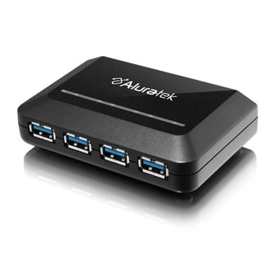 AUH0304F - hub - 4 ports - desktop