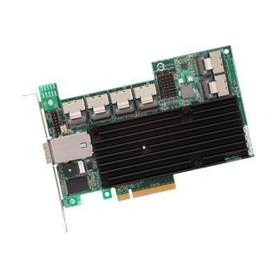 Lsi Logic Lsi00251 3ware Sas 9750-24i4e - Storage Controller (raid) - 28 Channel - Sata 6gb/s / Sas 6gb/s - 600 Mbps - Raid 0  1  5  6  10  50 - Pcie 2.0 X8