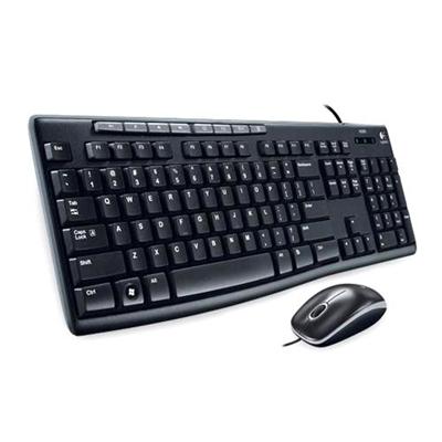 Logitech 920 002714 Media Combo MK200 USB Keyboard