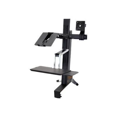 WorkFit-S LCD & Laptop Sit-Stand Workstation