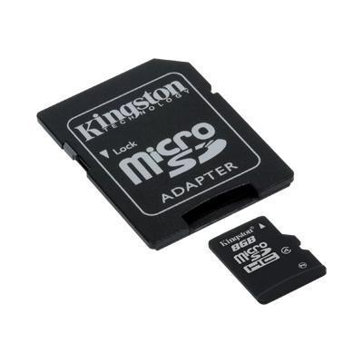 Kingston Digital SDC4 16GBSP Flash memory card 16 GB Class 4 microSDHC