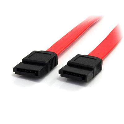 StarTech.com SATA8 8in SATA Serial ATA Cable SATA cable Serial ATA 150 300 SATA F to SATA F 8 in red