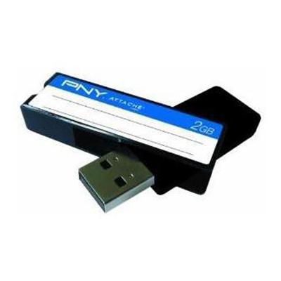 2GB Label Attaché USB 2.0 Flash Drive Blue