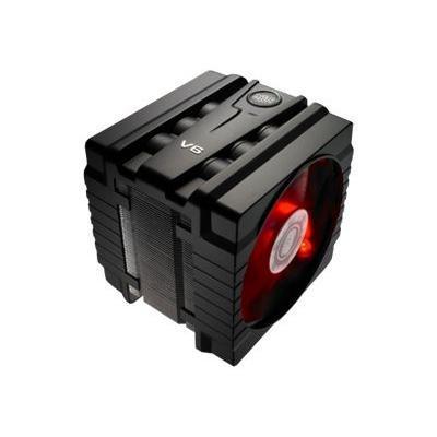 V6 - Processor cooler - ( Socket 775 Socket 1156 Socket AM2 Socket AM2+ Socket 1366 Socket AM3 ) - aluminum with copper base - 120 mm