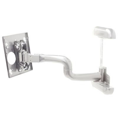Reaction MWH-UB - Mounting kit ( wall mount swing arm ) for flat panel - steel - silver (Open Box Product Limited Availability No Back Orders)