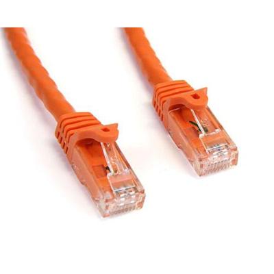 StarTech.com N6PATCH100OR 100ft Cat6 Patch Cable with Snagless RJ45 Connectors Orange Cat6 Ethernet Patch Cable UTP Cat6 Patch Cord