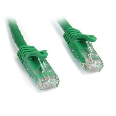 StarTech.com N6PATCH50GN 50ft Cat6 Patch Cable with Snagless RJ45 Connectors Green Cat6 Ethernet Patch Cable 50ft UTP Cat6 Patch Cord