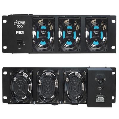 Pyle PFN31 PFN31 19 Rack Mount Cooling Fan System Pyle PFN31 PFN31 19 Rack Mount Cooling Fan System
