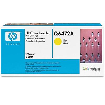 Q6472AG - toner cartridge - yellow