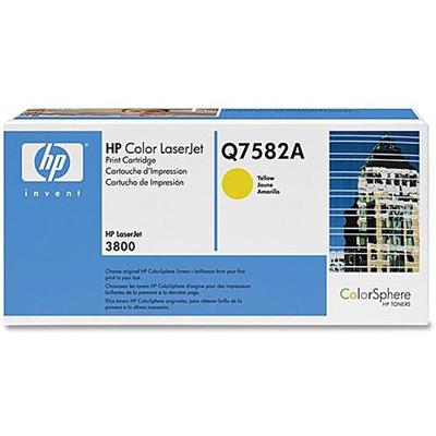 Q7582AG - toner cartridge - yellow