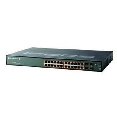 24-Port 10/100/1000 Advanced Smart Switch with 2GbE Combo Ports & PoE