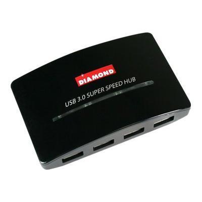 Diamond hub - 4 ports