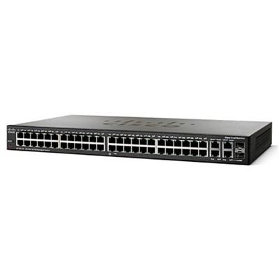Cisco SRW248G4 K9 NA Small Business SF300 48 Switch L3 managed 48 x 10 100 2 x combo Gigabit SFP 2 x 10 100 1000 rack mountable