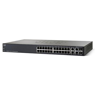 Cisco Srw224g4-k9-na Sf300-24 (srw224g4-k9-na) 24-port 10/100 Managed Switch With Gigabit Uplinks