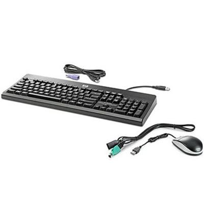 Hp Inc. Bu207aa#aba Washable - Keyboard And Mouse Set - Ps/2  Usb - English - Us - For Elitedesk 800 G1  Eliteone 800 G1  Prodesk 600 G1  Proone 600 G1  Rp3 Ret