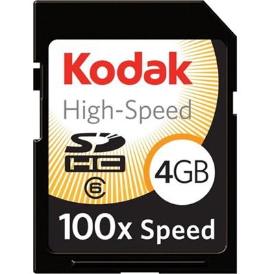 Kodak High-Speed - flash memory card - 4 GB - SDHC
