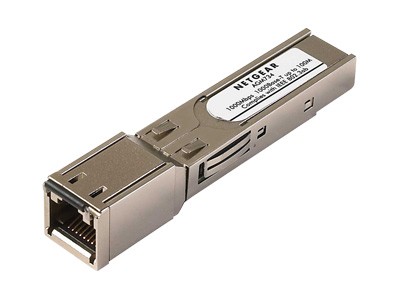 NetGear AGM734 10000S ProSafe AGM734 SFP mini GBIC transceiver module Gigabit Ethernet 1000Base T RJ 45