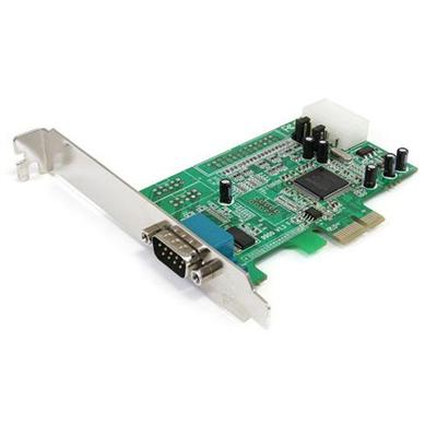 1 port Native PCI Express RS232 Serial Adapter Card with 16550 UART - serial adapter