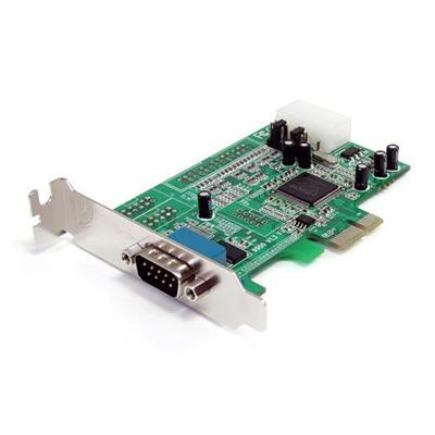 1 Port Low Profile Native RS232 PCI Express Serial Card with 16550 UART
