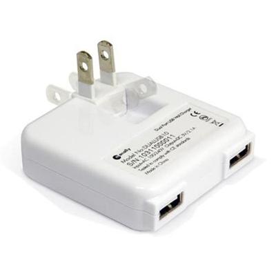 Dual USB Charger DUALUSB10 10 Watt Power adapter - for iPad  iPhone and iPod