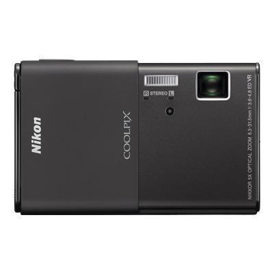 Coolpix S80 Digital camera compact 141 Mpix optical zoom 5 x supported memory SD SDXC SDHC black