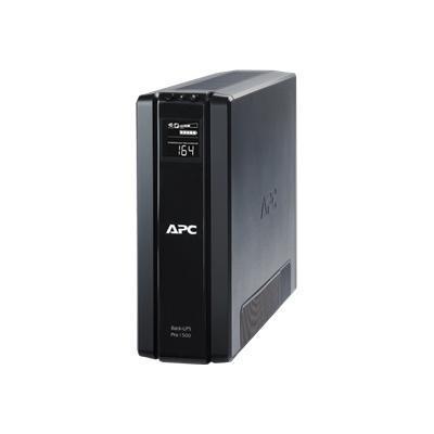 APC BR1500GI Back UPS Pro 1500 UPS AC 230 V 865 Watt 1500 VA RS 232 USB output connectors 10 black