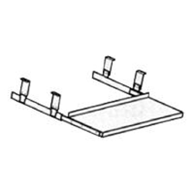 HON 4028P Underdesk Oversized Keyboard Platform/Mouse Tray HON 4028P Underdesk Oversized Keyboard Platform/Mouse Tray