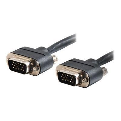CMG-Rated HD15 SXGA M/M Monitor/Projector Cable With Rounded Low Profile Connectors - VGA cable - 3 ft
