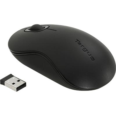 Targus AMW56US Wireless Optical Laptop Mouse optical wireless 2.4 GHz USB wireless receiver black