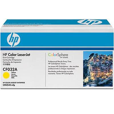 Color LaserJet CF032A Yellow Print Cartridge