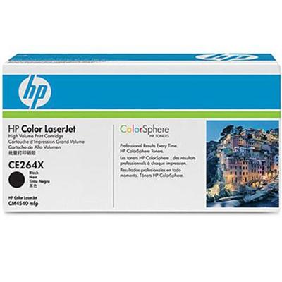 Color LaserJet CE264X Black Print Cartridge