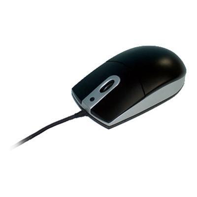 Unotron M11 ScrollSeal Washable Optical Mouse - Mouse - optical - 3 button(s) - wired - PS/2  USB - black