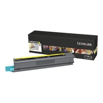 Lexmark C925H2YG High Yield yellow original toner cartridge LCCP for C925de 925dte