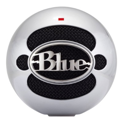 Blue Microphones SNOWBALL-BRSHEDALUMI Snowball USB Microphone - Brushed Aluminum Blue Microphones SNOWBALL-BRSHEDALUMI Snowball USB Microphone - Brushed Aluminum