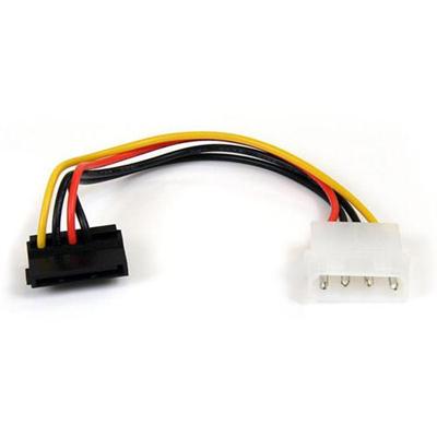 StarTech.com SATAPOWADAPR 6in 4 Pin Molex to Right Angle SATA Power Cable Adapter Power adapter SATA power M to 4 pin internal power M 5.9 in right