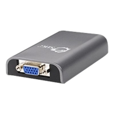 SIIG JU VG0012 S1 USB 2.0 to VGA Pro External video adapter DisplayLink DL 165 USB 2.0 D Sub