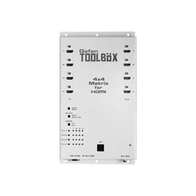 ToolBox 4x4 Matrix for HDMI with FST - video/audio switch ToolBox 4x4 Matrix for HDMI with FST - video/audio switch