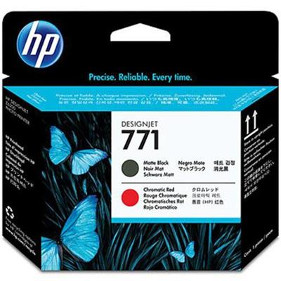 HP Inc. CE017A 771 Matte black chromatic red printhead for DesignJet Z6200 Z6600 Production Printer Z6800 Photo Production Printer