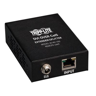 TrippLite B140 1A0 DVI over Cat5 Cat6 Active Extender Box Style Remote Video Receiver 1920x1080 at 60Hz Up to 200 ft.