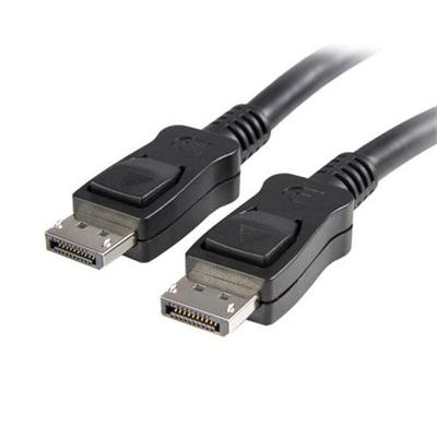 StarTech.com DISPLPORT3L 3ft DisplayPort 1.2 Cable with Latches M M DisplayPort 4k with HBR2 support High Resolution DP to DP Cable
