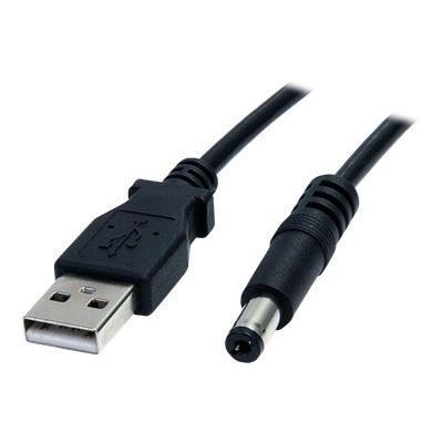 StarTech.com USB2TYPEM 3 ft USB to Type M Barrel 5V DC Power Cable Power cable USB power only M to DC jack 5.5 mm M 3 ft molded black for P N