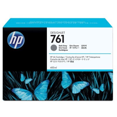 HP Inc. CM996A 761 400 ml dark gray original ink cartridge for DesignJet T7100 T7200 Production Printer