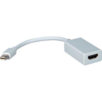 QVS MDPH MF Video adapter DisplayPort HDMI Mini DisplayPort M to HDMI F white