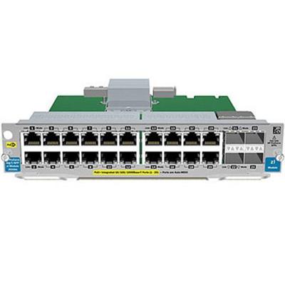 Hewlett Packard Enterprise J9549A Expansion module Gigabit Ethernet x 20 4 x SFP for Aruba 5406 5412 8206 8212