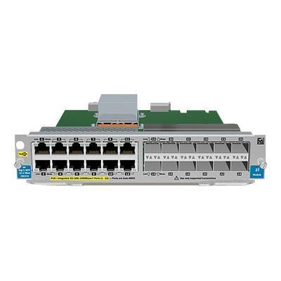 Hewlett Packard Enterprise J9637A Gig T PoE 12 port SFP v2 zl Expansion module Gigabit Ethernet x 12 12 x SFP for Aruba 5406 5412 8206 8212