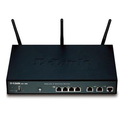 Wireless Services Router DSR-500N - wireless router - 802.11b/g/n - desktop