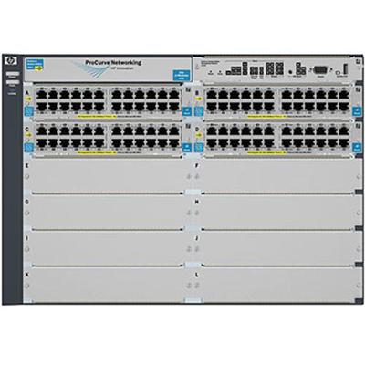 E5412-92G-PoE+/2XG-SFP+ v2 zl Switch - switch - 92 ports - managed - rack-mountable - with E5400 zl Switch Premium License