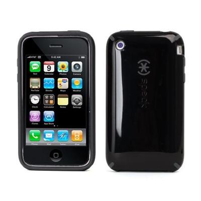 CandyShell for iPhone 3G/3GS - BatWing Black