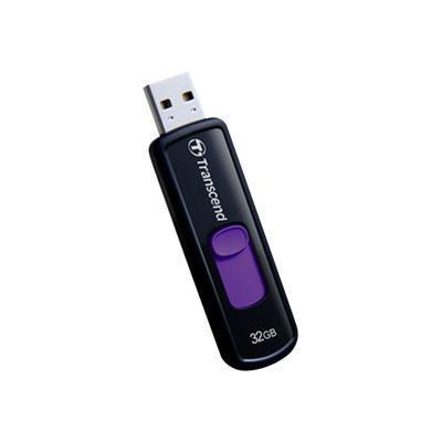 Transcend TS32GJF500 32GB JetFlash 500 - USB Flash Drive - Hi-Speed USB (Black with Purple Retractor) Transcend TS32GJF500 32GB JetFlash 500 - USB Flash Drive - Hi-Speed USB (Black with Purple Retractor)